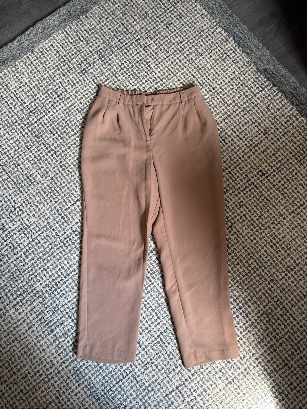 Tailored Brown Dress Pants
